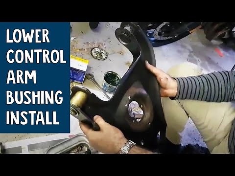 How to Install a Lower Control Arm Bushing | G Body