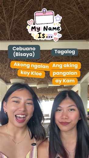 Can you spot the difference? Cebuano vs. Tagalog greetings 🗣️ #language #philippines #tagalog