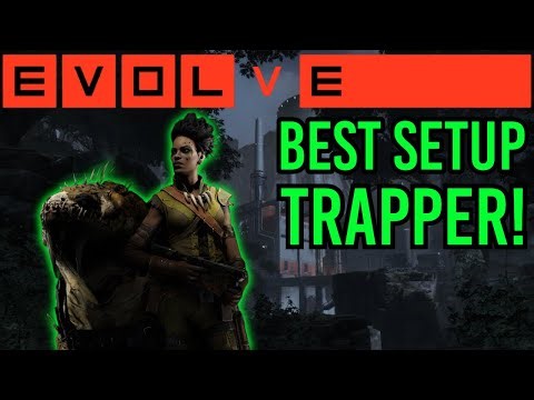 Maggie - Best Setup Trapper! Patch 1.7 Evolve Modded gameplay 2025