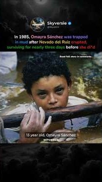 The Tragic Story of Omayra Sánchez | The Armero Disaster of 1985