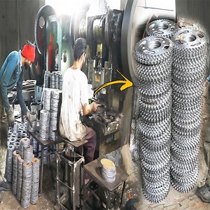 Handmade work skills how to make metal motorbike parts | Just for fun