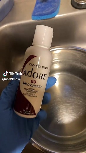 Intense Red Hair Color Tutorial with Adore Dye