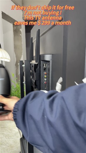 No Cable? No Problem! g Get Free Local Channels in 2025 with This Indoor TV Antenna! Easy setup, 360° reception, and long range -the perfect smart TV upgrade! #TVAntenna