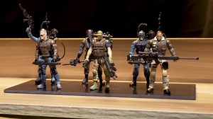 Army Men Action Figures, US Army Men and SWAT Team Toy Soldiers Action Figures,6 Pcs Special Force Action Figure with Weapons Military Soldier Playset Army Toy Set for Boys 3+