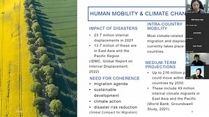 166K views · 183 reactions | Human mobility and climate change are...