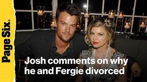 Josh Duhamel makes rare comment on why he and Fergie divorced