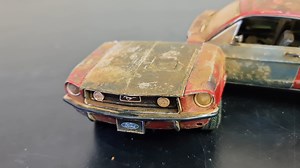 Restoration Ford Mustang Fastback 1968 - Abandoned Model Car | Restore DIY