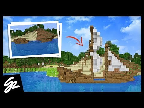 TRANSFORMING A SHIPWRECK! - Minecraft - #1