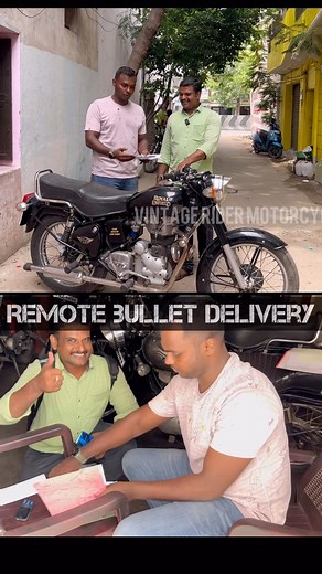 Remote Bullet delivery - From Thirunelveli #vintagerider #bullet #yezdi #jawa #rajdoot # Enfield | Vintage RIDER Motorcycles