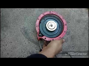 Simple steps in Replacing a Recoil Rope on a Recoil Starter