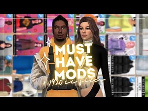MUST HAVE MODS FOR THE SIMS 4 + CC FOLDER (1920+ FILES) / FEMALE + MALE CC
