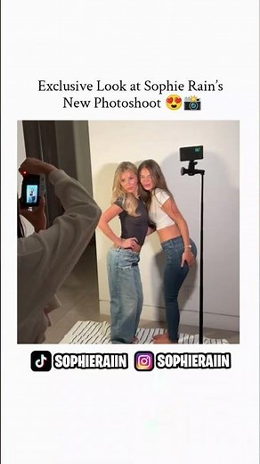 Exclusive Look at Sophie Rain'sNew Photoshoot #sophierain #bophouse #shorts #shortsfeed #viral #usa