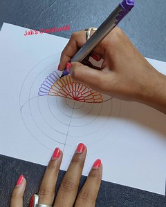 268K views · 356 reactions | Mandala Art For Beginners #mandala #jalis_creation59 | Jali's Creation 59 | Facebook