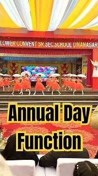💃 Dance Performance at Annual day function of school #shorts