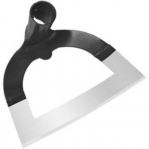 Azada hueca para deshierbar, azada agrícola, herramienta para limpiar maleza, acero al manganeso, estilo tradicional, para plantas, pinos, tierra para macetas, ancha, gruesa, afilada, para deshierbar,