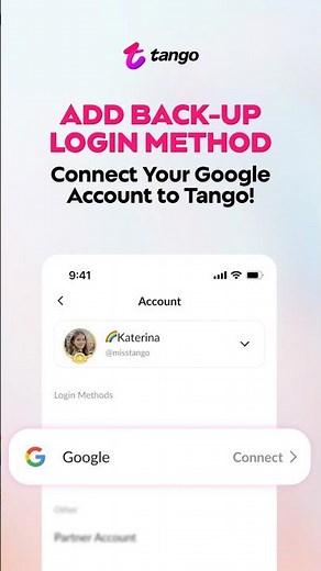 Connect Your Google Account to Tango!