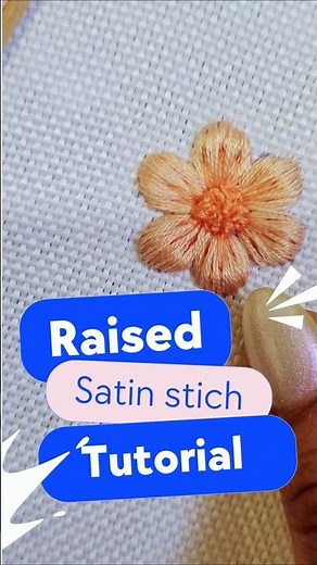 Beautiful petals with this method #3dembroidery