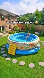 625K views · 6.4K reactions | Absolutely love these inflatable teacup pools!  | Inspiring Designs | Facebook