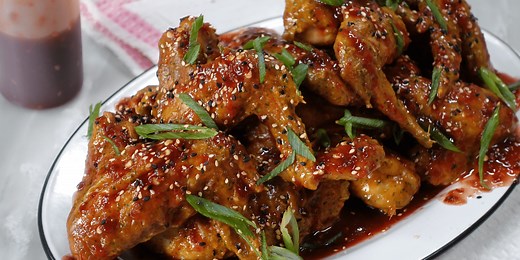 Peanut Butter and Jelly Wings