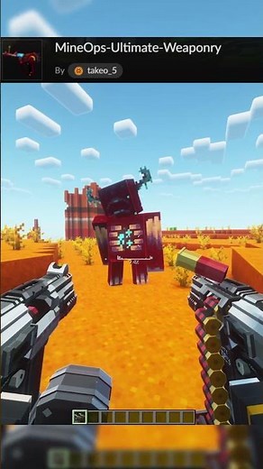 This is the BEST REALISTIC WEAPON mod for MINECRAFT! - MineOps-Ultimate-Weaponry