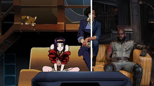 Here's how the ships of the classic Cowboy Bebop anime were recreated for the Netflix series. | IGN