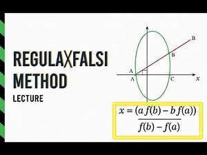 False Position Method | Regula Falsi Step-by-Step Solution | Engineering Mathematics ‪@lakichand99‬
