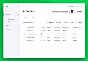 We've added Folders on Afternic. Segment, organize, and take action on exactly the right domains. Managing listings at scale just got easier. Here's how to use Folders👇