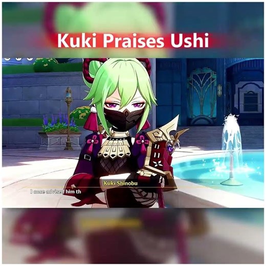 Kuki Shinobu Praises Ushi #trending