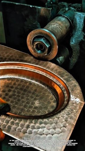 Metal Sheet Rolling & Forming Process with Precision Tool!.