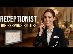 Receptionist Job Responsibilities || How To Work Receptionist || Receptionist Job interview