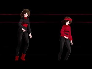 [mmd x undertale] attention rosetale chara and frisk (900+ sub special)