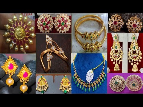 Latest gold jewellery designs ideas/top50+gold jewellery models/trendy&treadtinal gold jewellery 💞