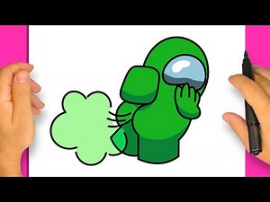 Comment dessiner Among Us | Étape par Étape Simple et Facile