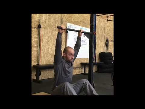 Seated Low Bar Pull-up