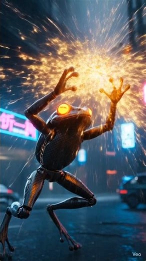 Nature in 2080 is SCARY... 🦋🤖#shorts