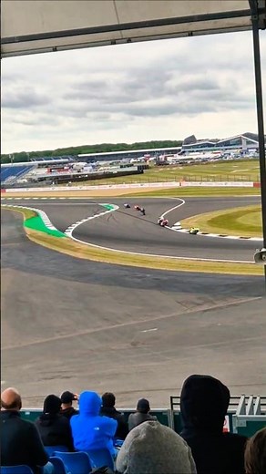 MotoGP 2025 - Grand Prix of the UK "Q2 first lap-View from Becketts Grandstand"#motogp #silverstone
