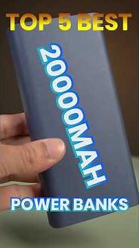 Top 5 Best 20000mah Power Banks ₹2000 ⚡ 20000mah Power Banks With 35W Fast Charging