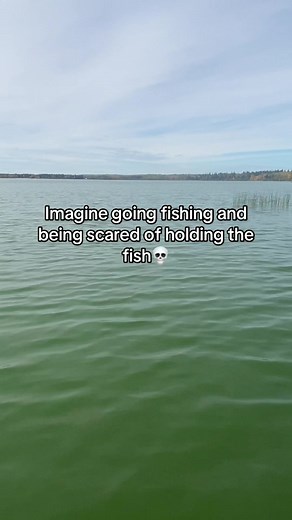 Just imagine if you go fishing and don’t even hold the Fish because your scared #fishing #scared #fish #gg #foryoupage