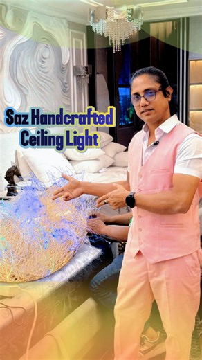 Shajarat Al Zaytoon House Furniture Tr L.L.C | Light that tells a story. ✨ Saz Handcrafted Ceiling Light is not just illumination – it’s art made by skilled hands. Every curve, every... | Instagram