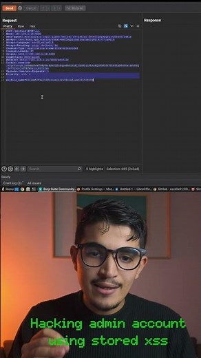 Hacking admin account using stored xss #bugbounty #cybersecurity #coding #programming #cybersecurity