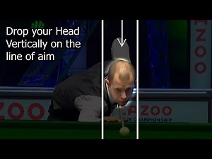 Snooker: Shot Approach / Line of Aim / Alignment | 2021 Barry Hawkins' brown