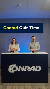 56K views · 75 reactions | It’s Quiz Time! 易 Sarah vs. Stefan im ultimativen Battle – wer wohl gewinnt? 樂 #ConradElectronic #QuizTime #TechTrivia #Quiz | Conrad Electronic | Facebook