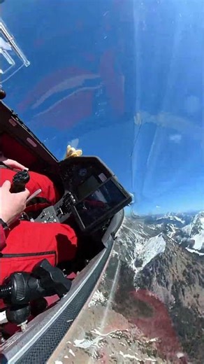 Glider Wing Rocking Over The Alps | Amazing Cockpit View Of Alpine Soaring