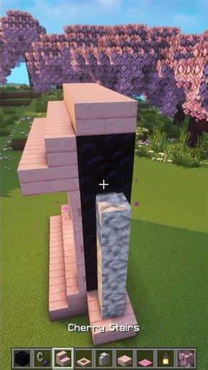 Minecraft Nether Portal 🌸 #shorts