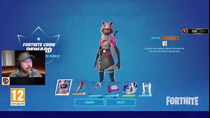 Full of fire and determination, Vi is here to defend her clan. Exclusive to Fortnite Crew members, grab the February Crew Pack available now! | Fortnite