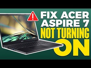 Acer Aspire 7 Not Turning On (FIX)
