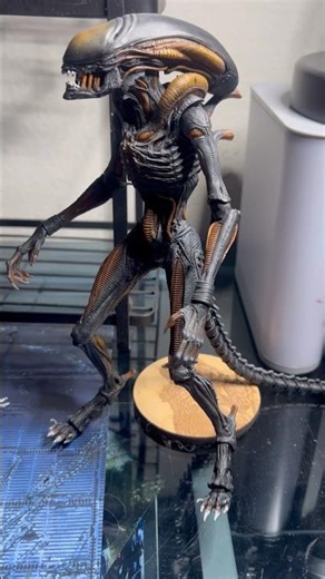 Matte toned #xenomorph done#romulus#aliens#figure #actionfigures #neca#necafigure