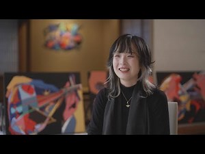デジタルペイントによる直感的なアートを創作／現代アーティスト ナカミツキ『Go NEXT ―未来へ駆けぬける―』【TBS】