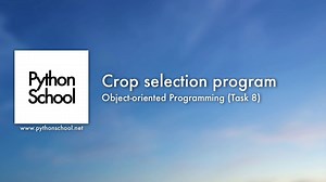 Task 8 - Crop Select Menu
