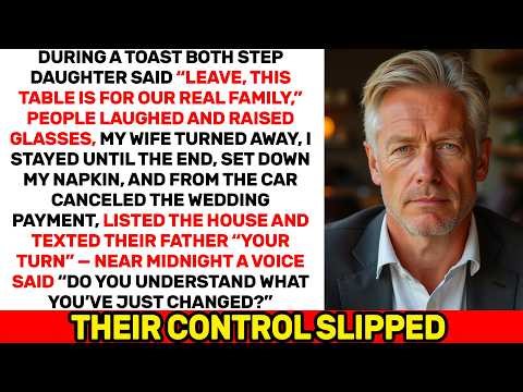 They Told Me to Leave the Table — Near Midnight Someone Asked What I’d Just Changed